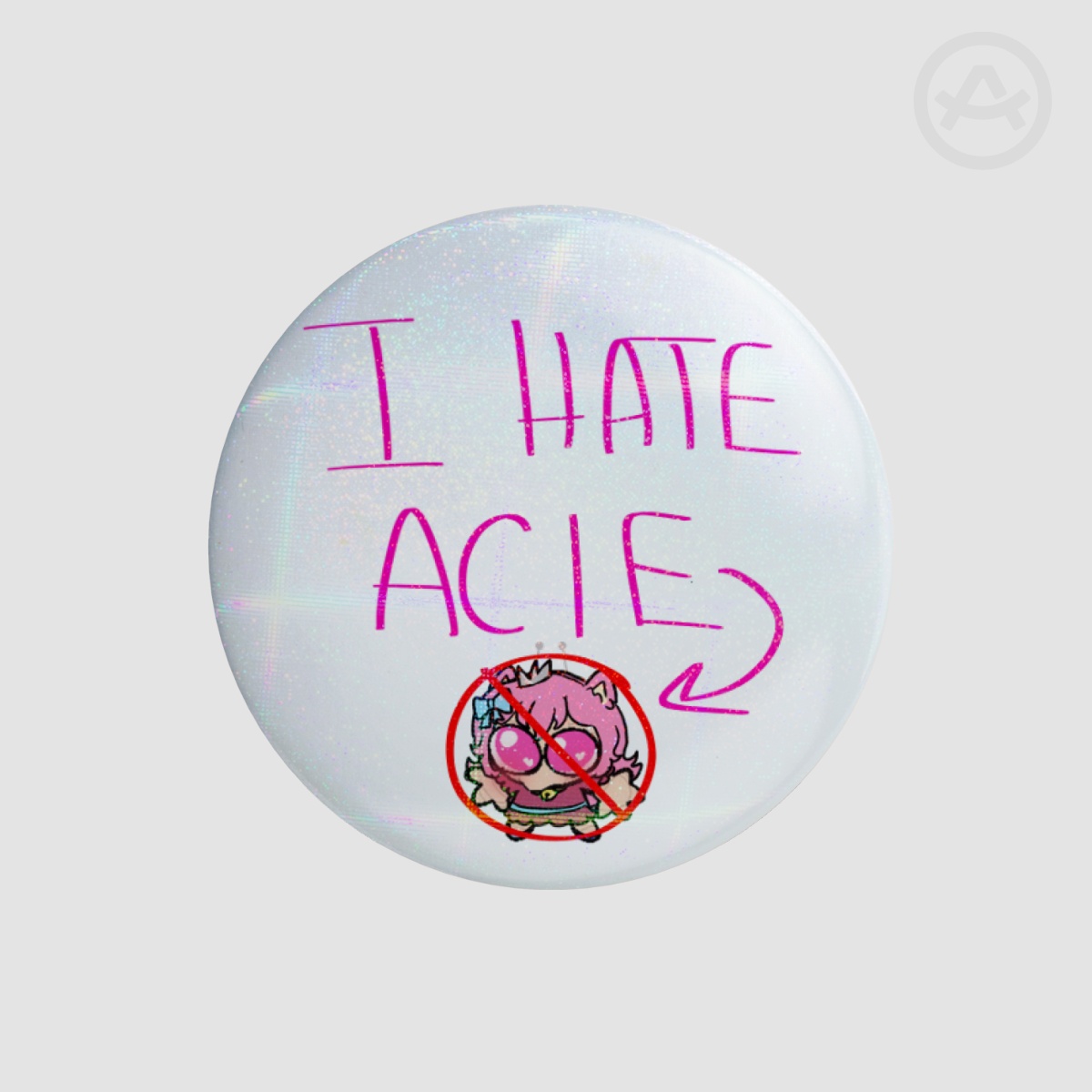 Anti acie badge
