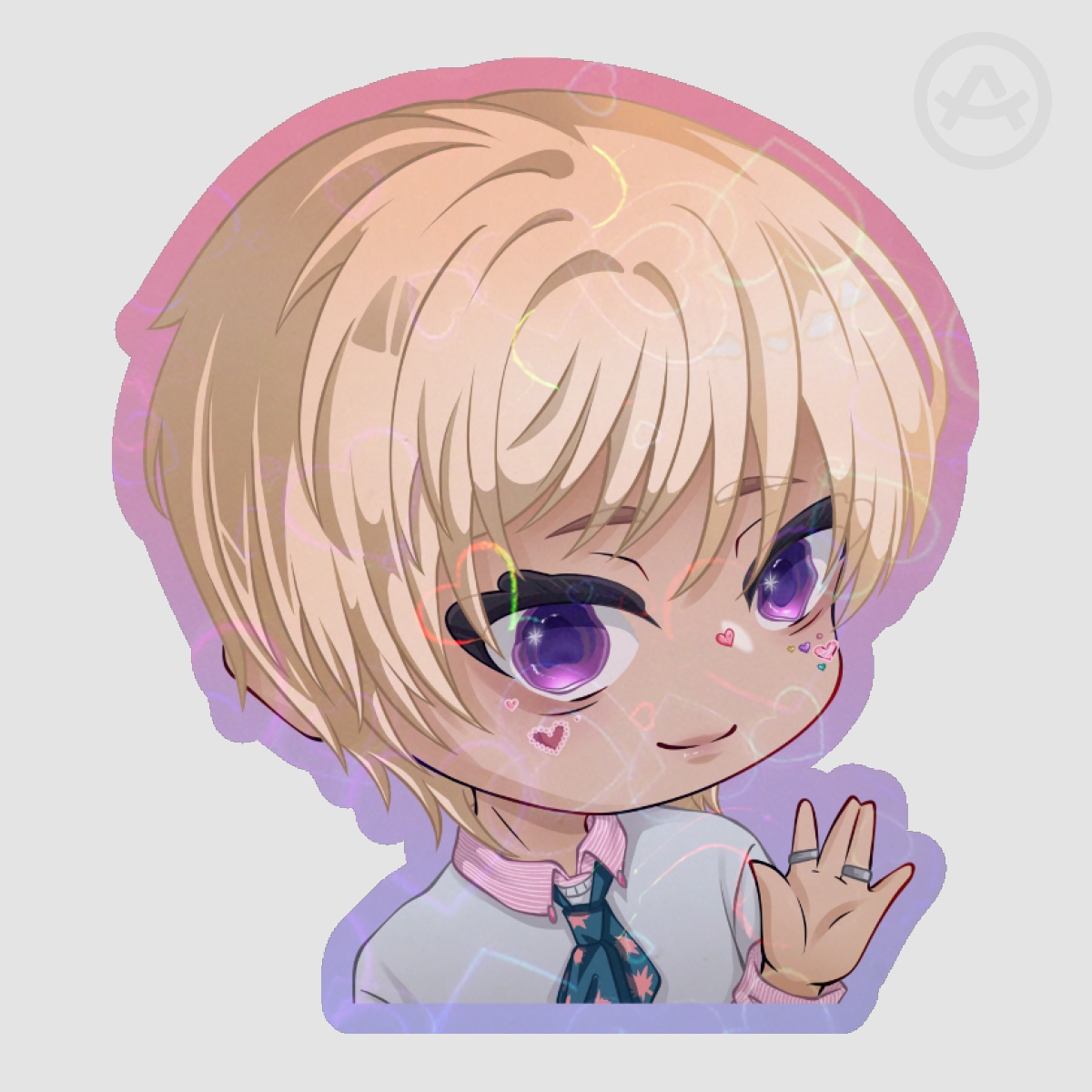 P1HARMONY Soul EX Die cut sticker