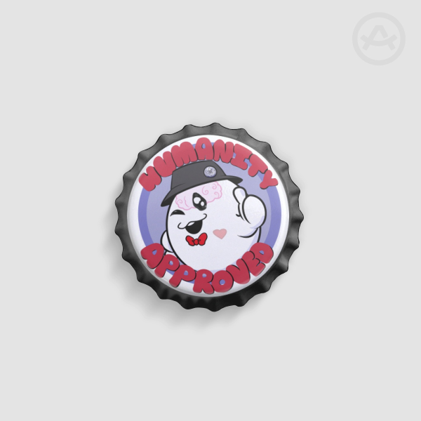 Humanity Approved Sirei Bottlecap