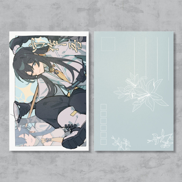 Arknights Hong Lu Postcard Print