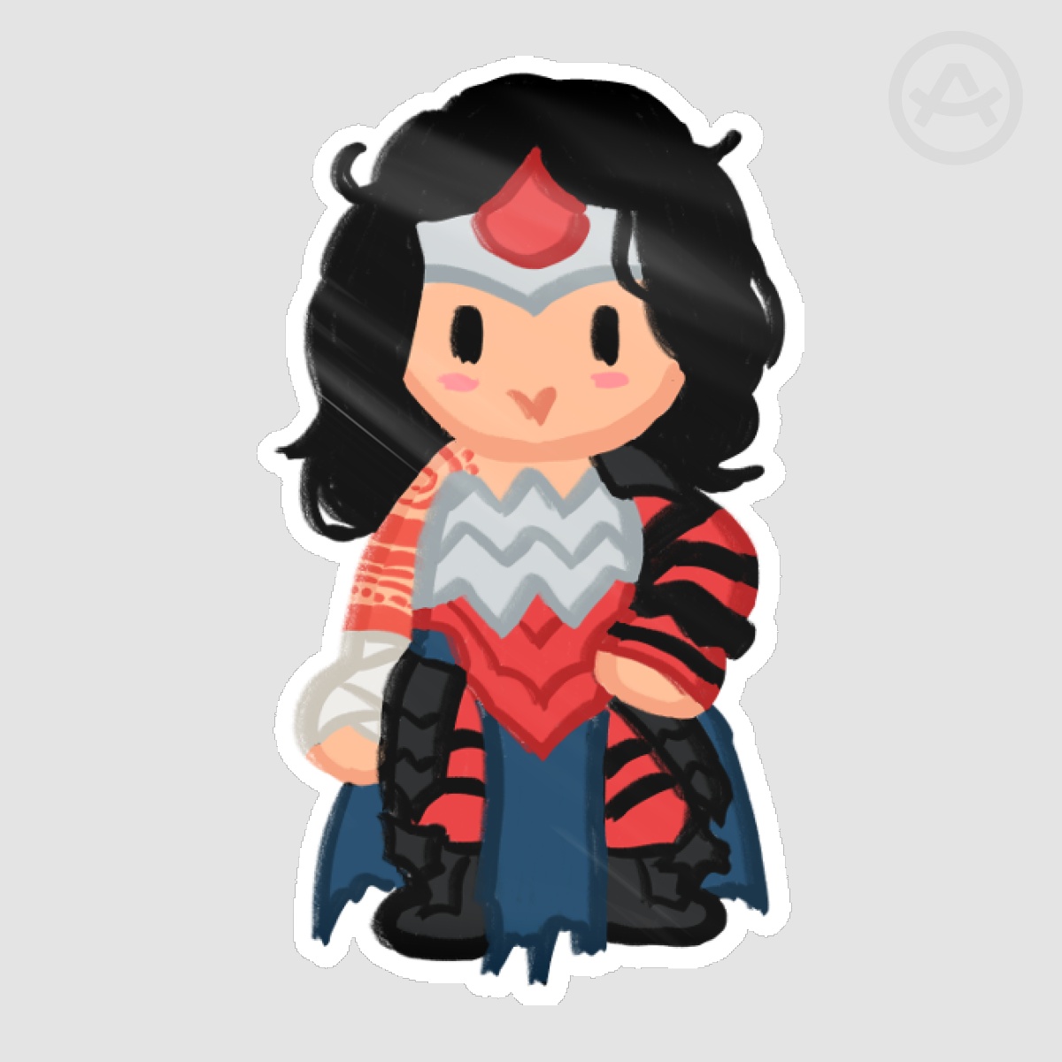 ♥ Absolute Wonder Woman ♥ Die Cut Sticker