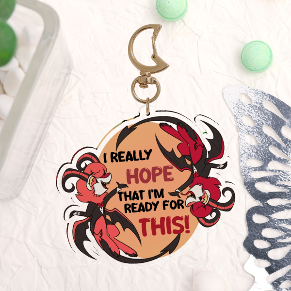 Hazbin Hotel: Razzle & Dazzle Acrylic Keychain