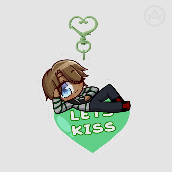  LETS KISS Laurence Acrylic Keychain