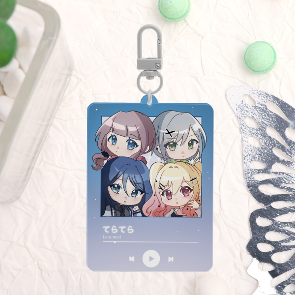 Leo/need - Song Keychain