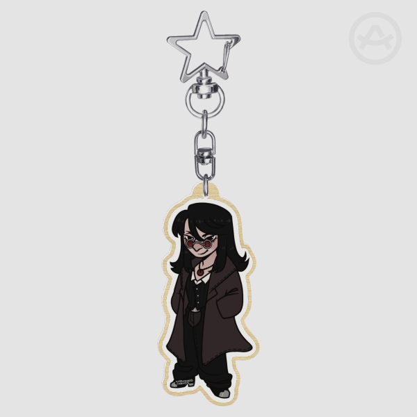 Lupin (wood keychain)
