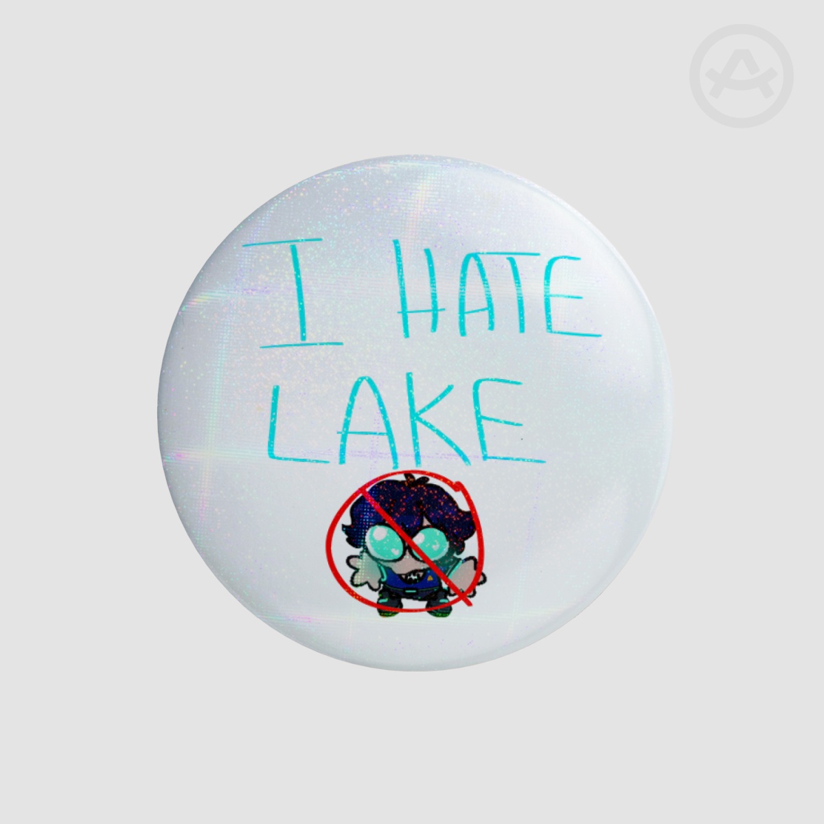Anti lake badge