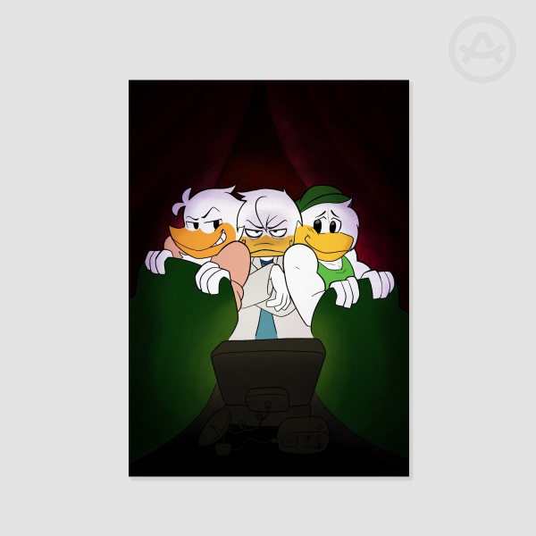 QPAU Camping Trip Print