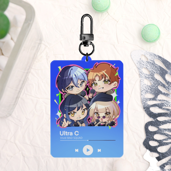 Vivid BAD SQUAD - Song Keychain