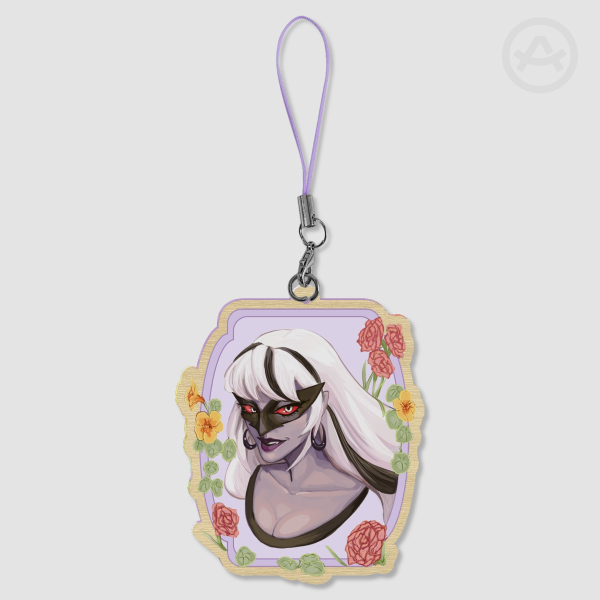 Carmilla Flower Keychain