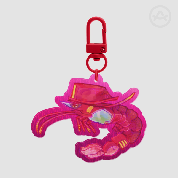 [Heatwave][Transformers] Red shrimp ≡ Clear Acrylic Keychain