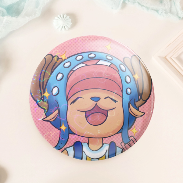 Chopper 58mm One Piece Badge!