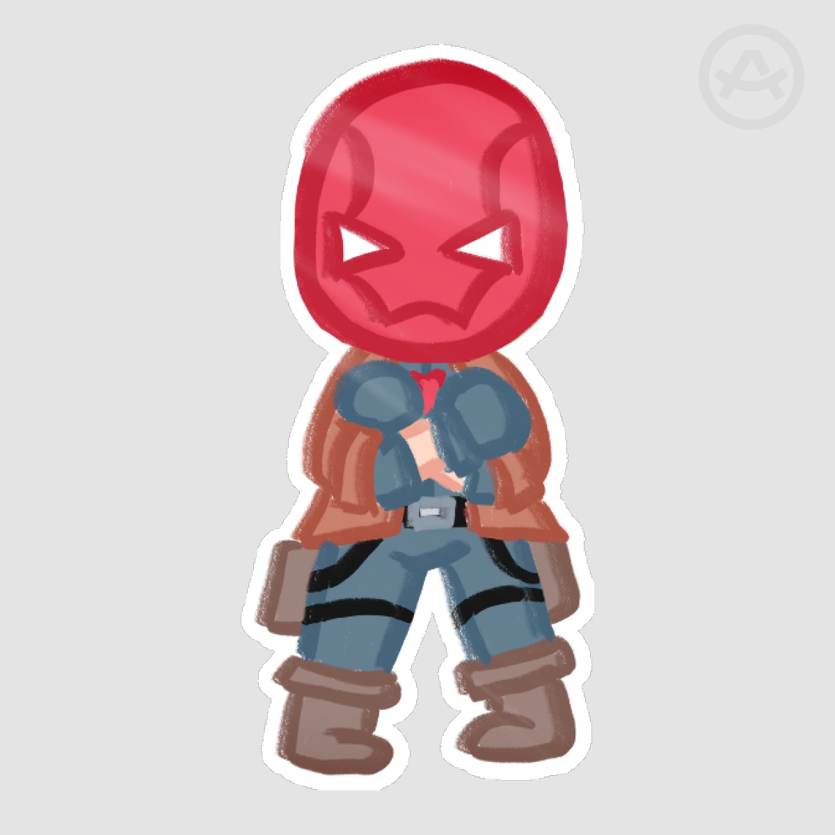 ♥ Red Hood ♥ DC ♥ Die Cut Sticker