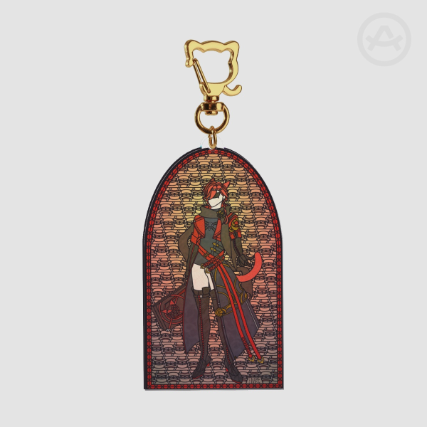Caspurr Catacini OPAQUE Stained Glass Acrylic Keychain