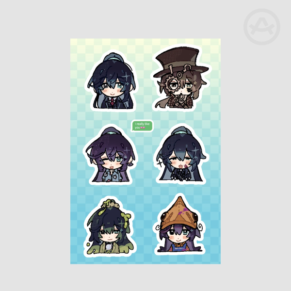 Hong Lu Sticker Set 1