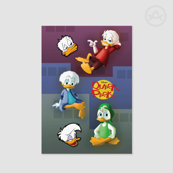 Quack Pack Poster (Duck Zine)