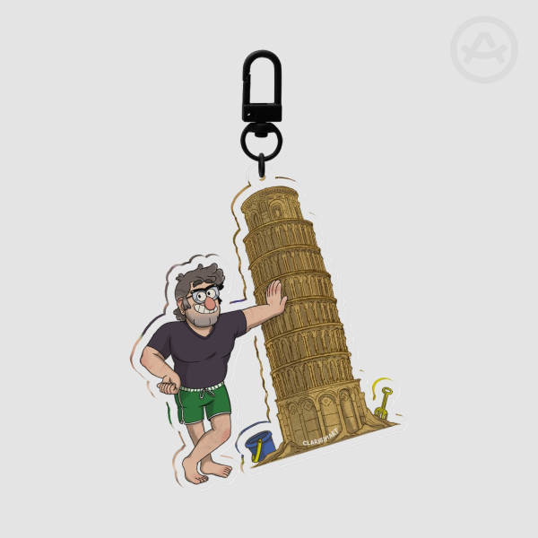 Ford at the beach - Keychain