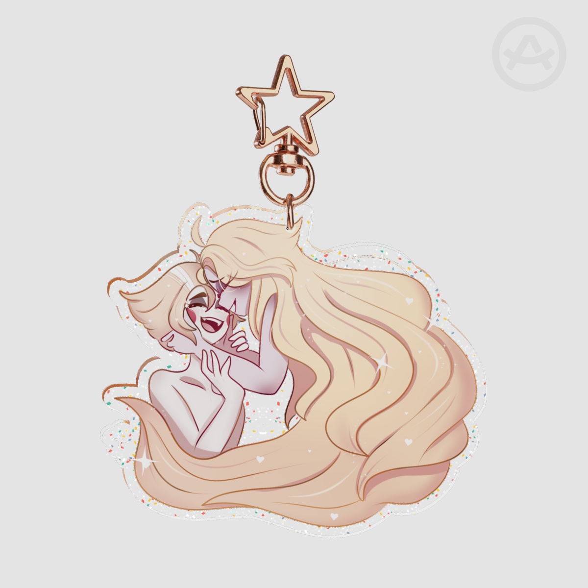 Lucilith - Acrylic glitter keychain