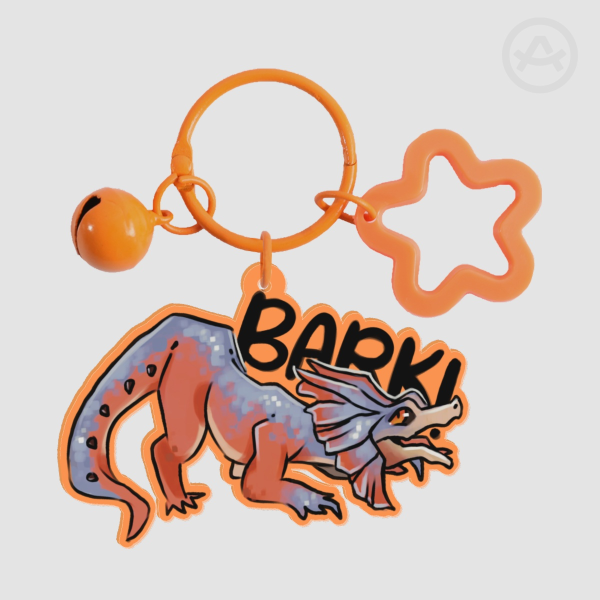“Bark” Monster Hunter Jaggi Acrylic Keychains