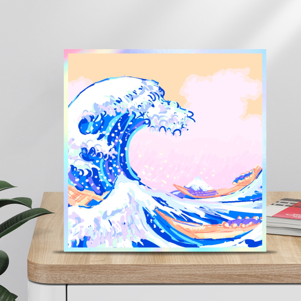 Great Wave Art Board
