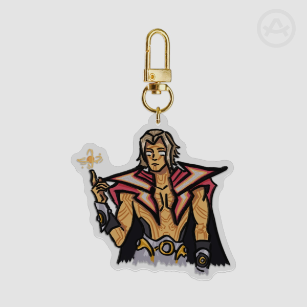 Marvel Rivals ♥ Adam Warlock ♥ Epoxy Clear Acrylic Keychain