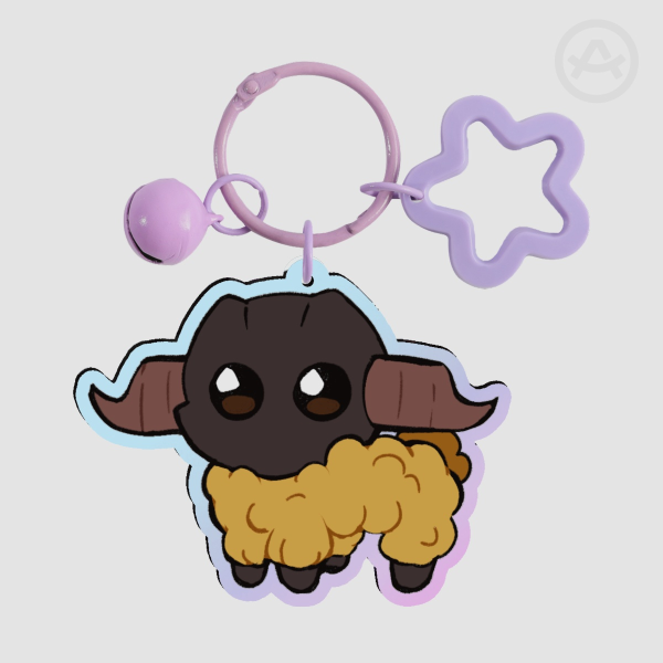 (FFXIV) TBH Yan - Cute Keychain