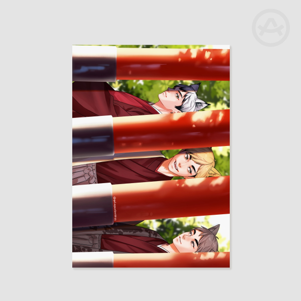 Inarizaki Foxes Poster