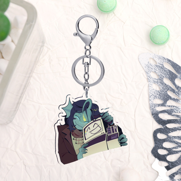 Sebastian and Painter [Double Design Keychain]
