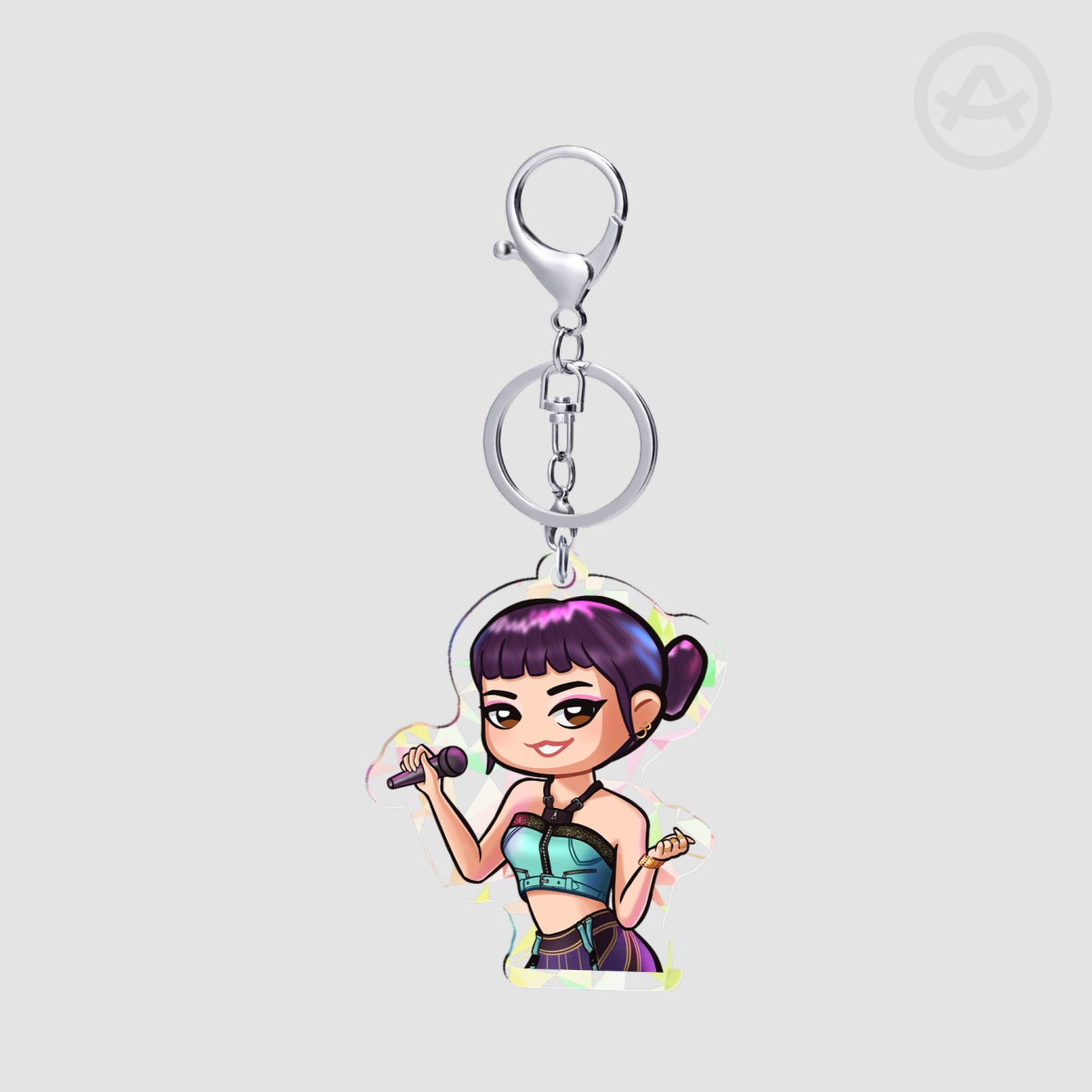 BGAKeychain ZoeyChibi