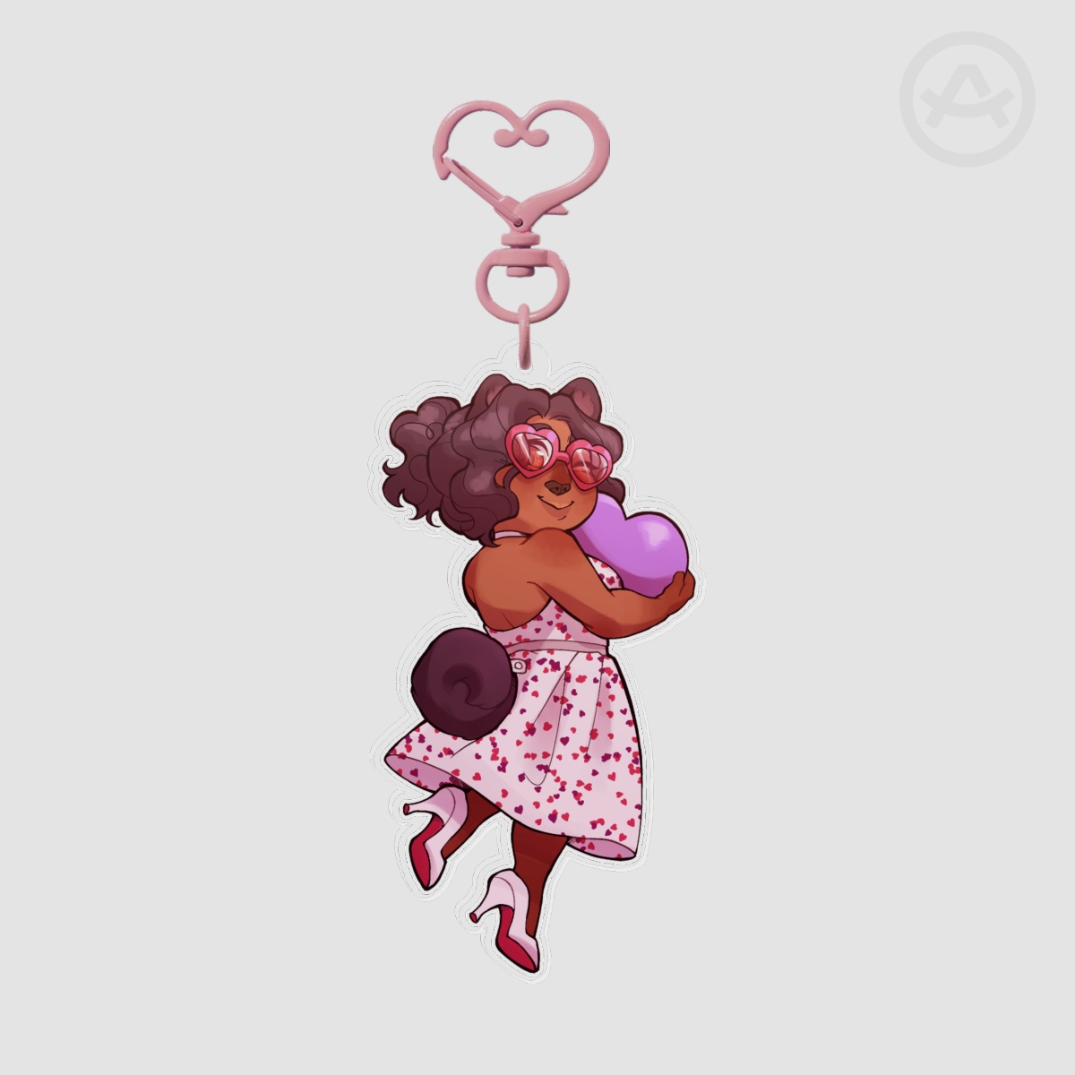 Aphmau Valentine's Keychain