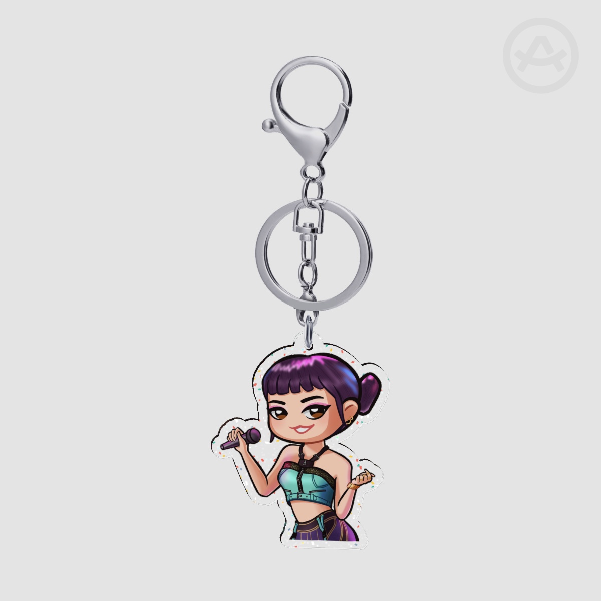 GAKeychain ZoeyChibi