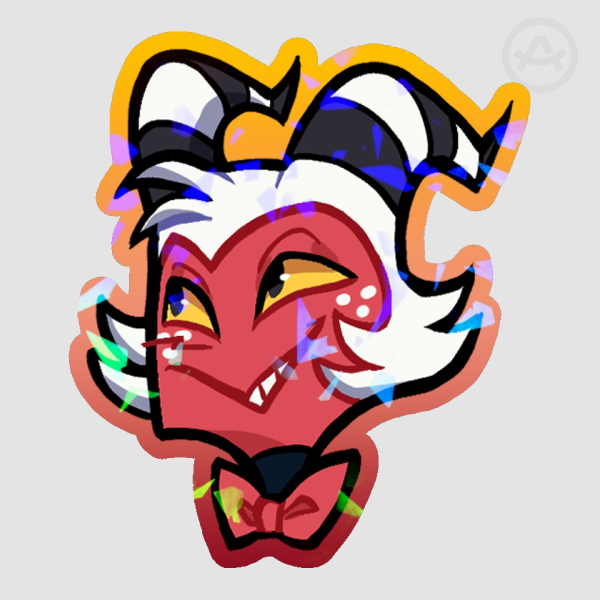 Moxxie Holo Stickers