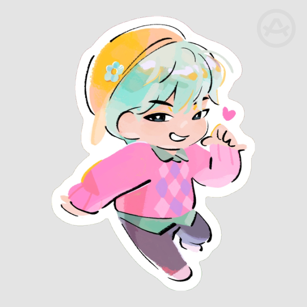 [KPDH] Baby Die Cut Sticker