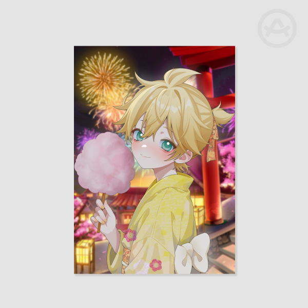 Kagamine Len new years print ★