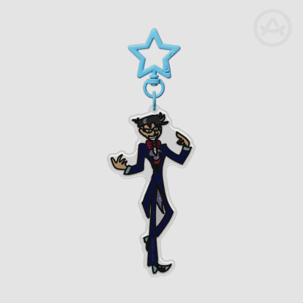 Hazbin Hotel - Human Vox Keychain