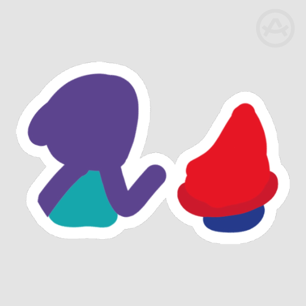 OC - Sebastian / Iris - Chatting Sticker