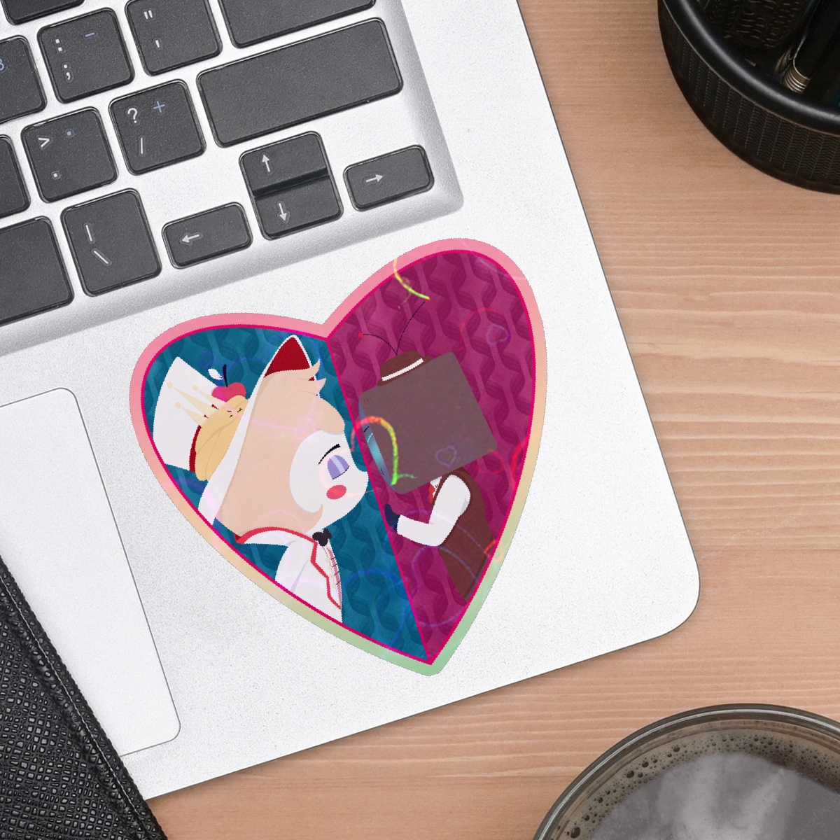 StaticApple Sticker (big)