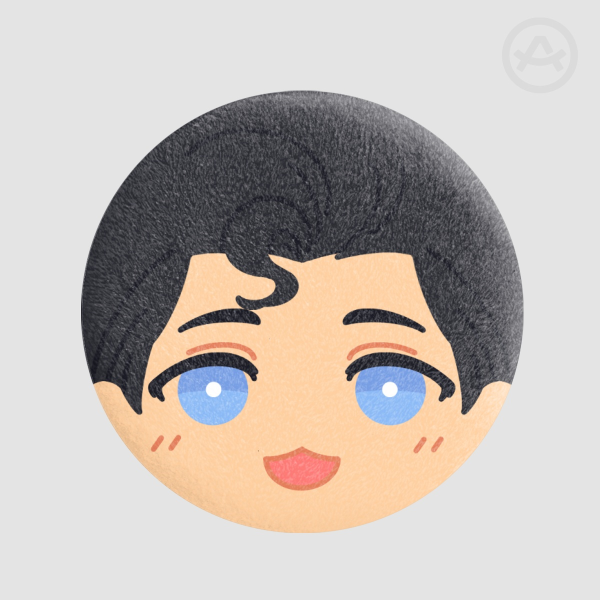 SUPERMAN PLUSH BADGE