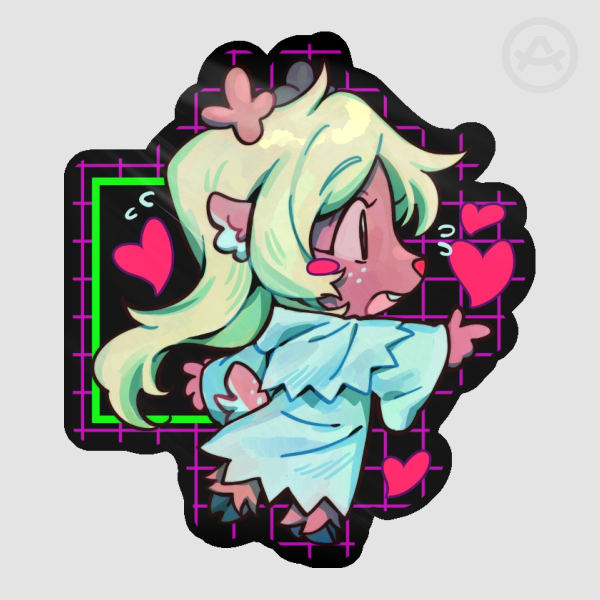 Noelle ACT Die Cut Sticker
