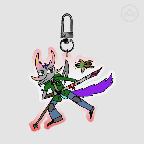 Kiyome Keychain: Hunt-Ready