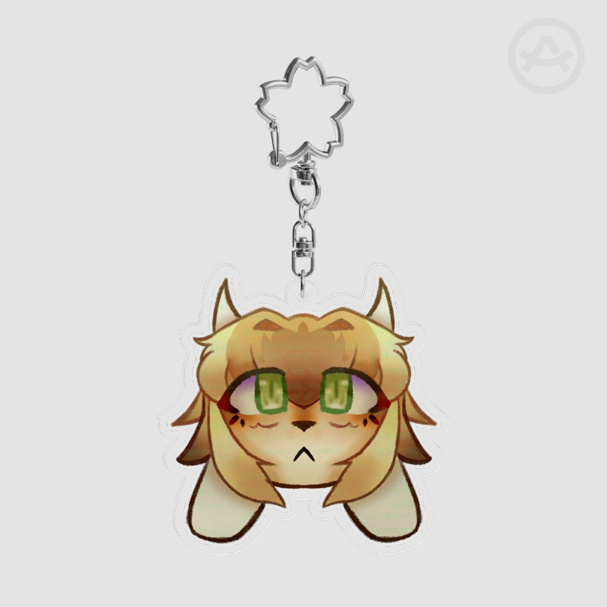 zayn fattoria Lucia Acrylic Keychain