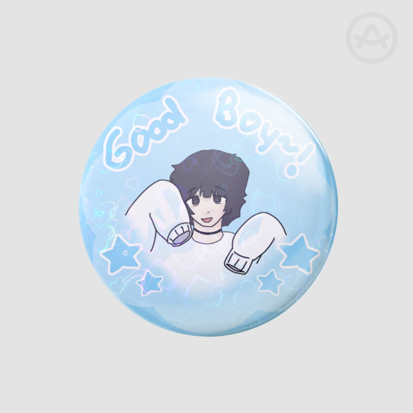 Good boy Badges (Button Pins)