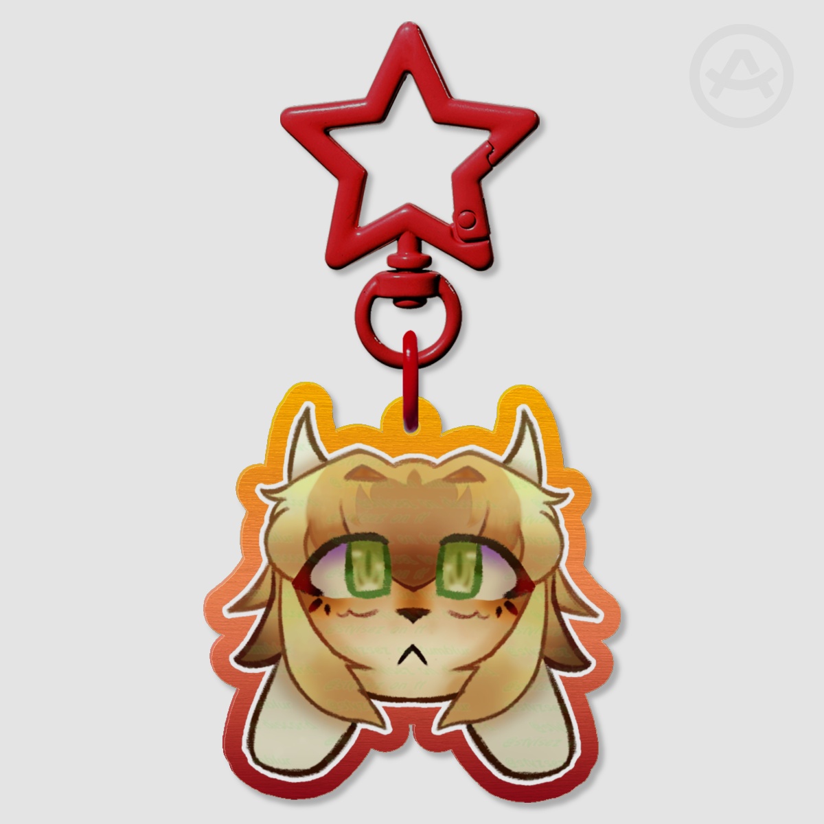 zayn fattoria Lucia Wood Keychains(with backround)