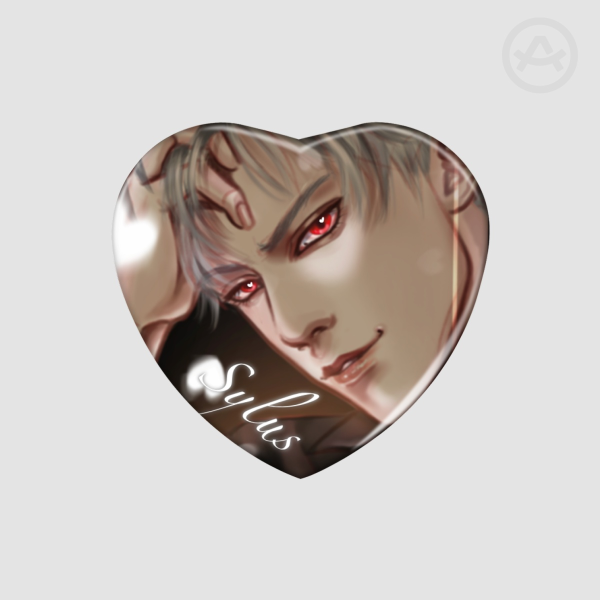 LADS- SYLUS HEART BADGE