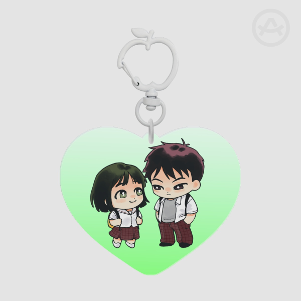 ASLFUA HEART CHARM