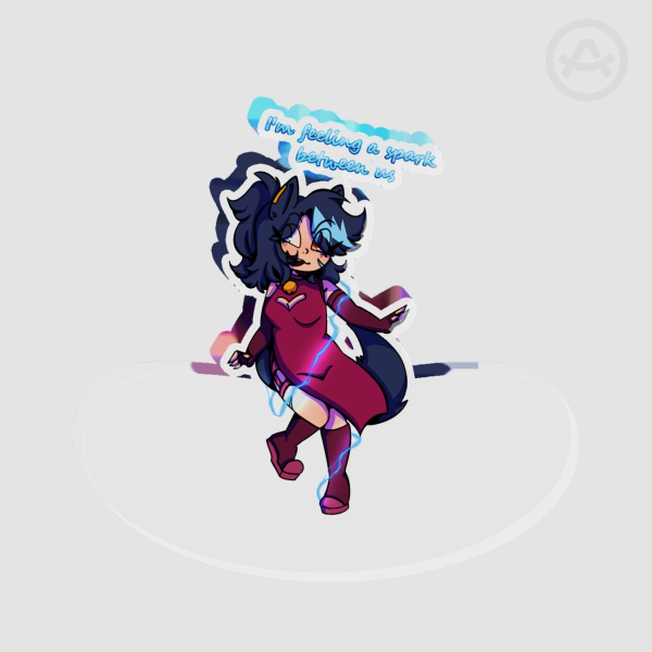 sheriko Shake Acrylic Stand No Base - 0.27"(70mm), 0.39"(10mm)