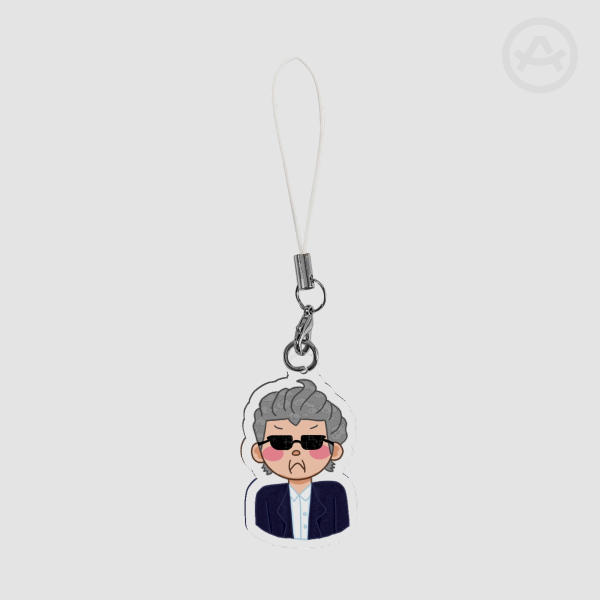 Twelfth Doctor Phone Charm