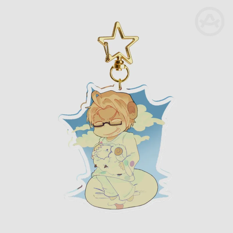 Sheep Alfred keychain by Banjo - ACGGOODS