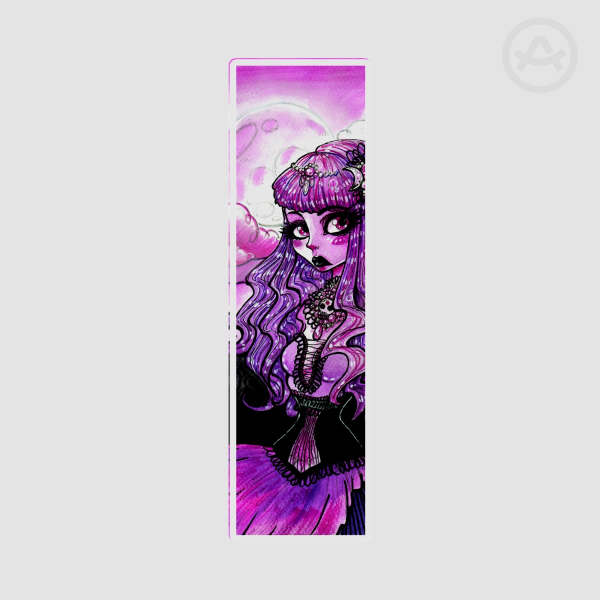 Pink Witch bookmark