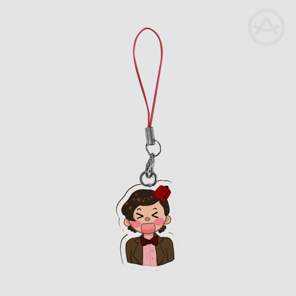 Eleventh Doctor Phone Charm