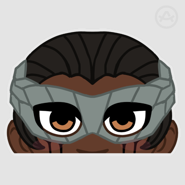 Coupe Peeking Sticker